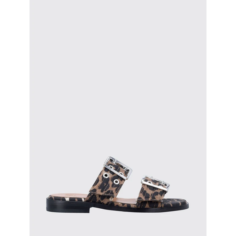 Heeled Sandal Woman color Brown (S32364926943)