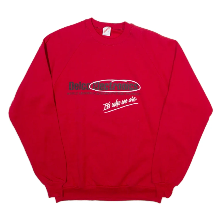 JERZEES Mens Sweatshirt Red L