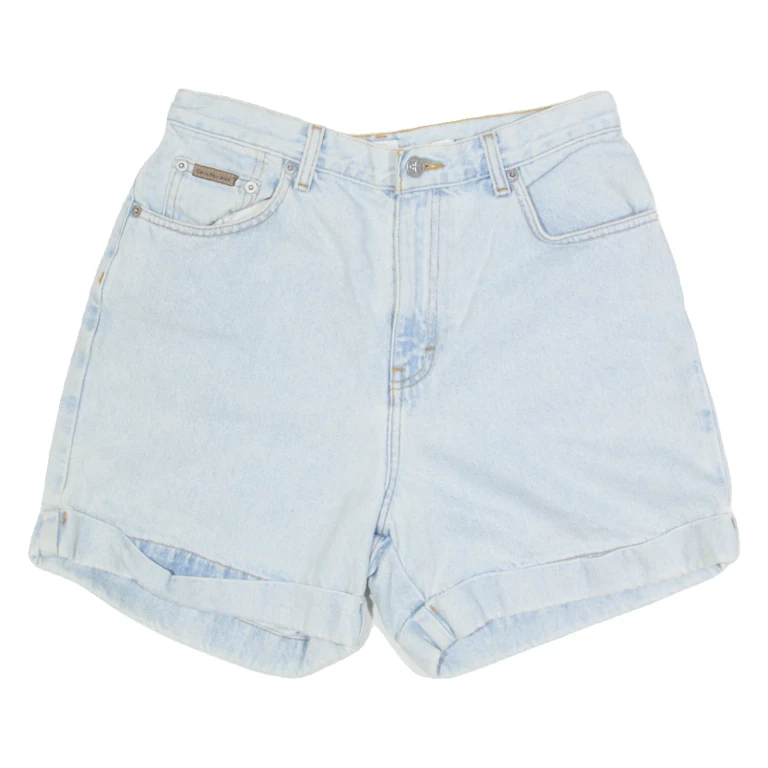 CALVIN KLEIN JEANS Womens Denim Shorts Blue M W28