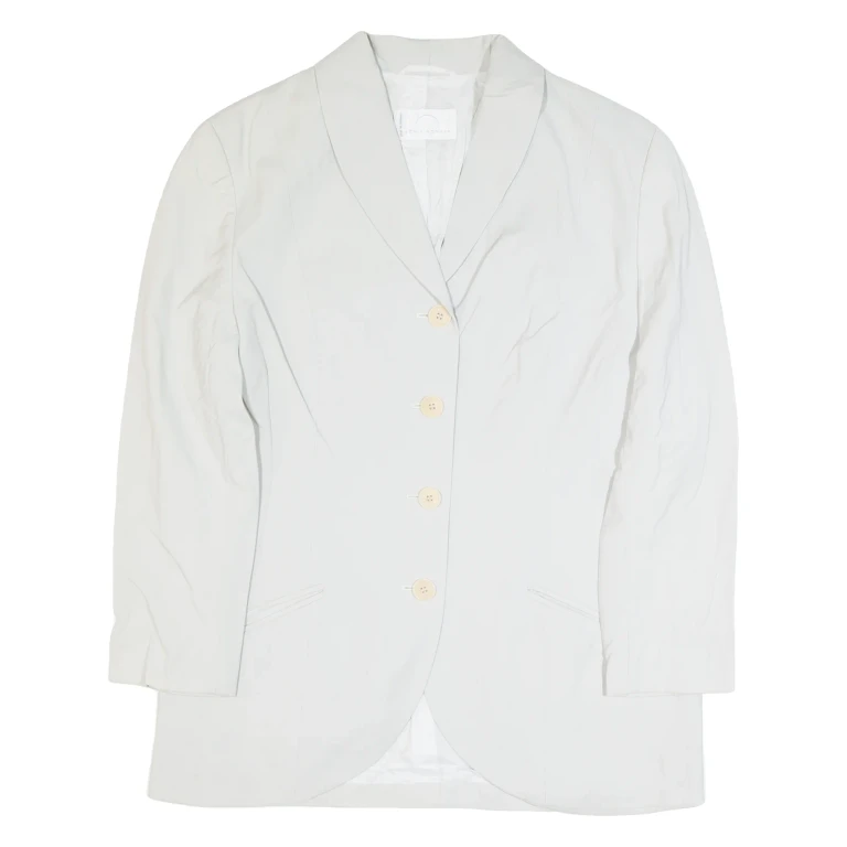 SONIA BOGNER Womens Blazer Jacket Grey M