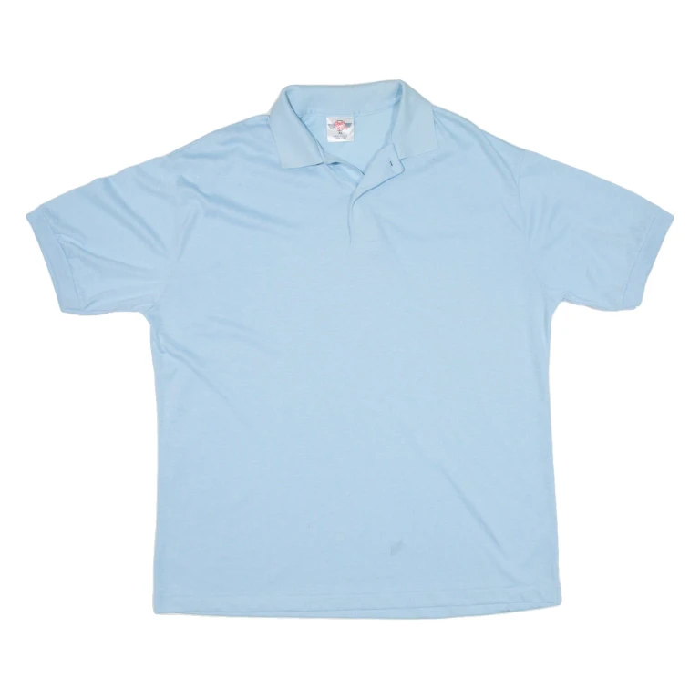 FIRST EVENT Mens Polo Shirt Blue XL