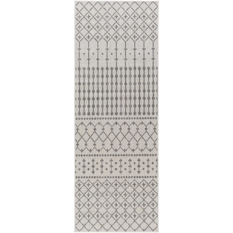Lali Light Gray Outdoor Area Rug - Clearance