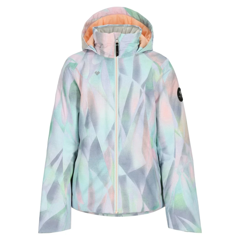 Youth Girl'S Rylee Print Waterproof Jacket Jackets