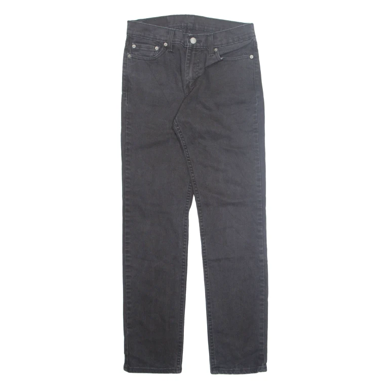 LEVI'S 511 Jeans Mens Black Slim Straight W29 L32