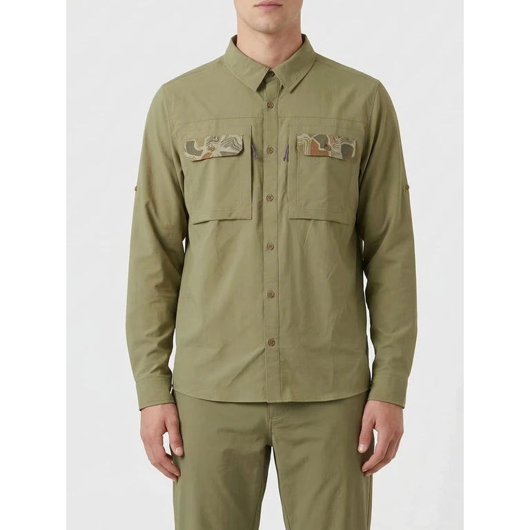 Shirt Men color Green (41825GMTG)