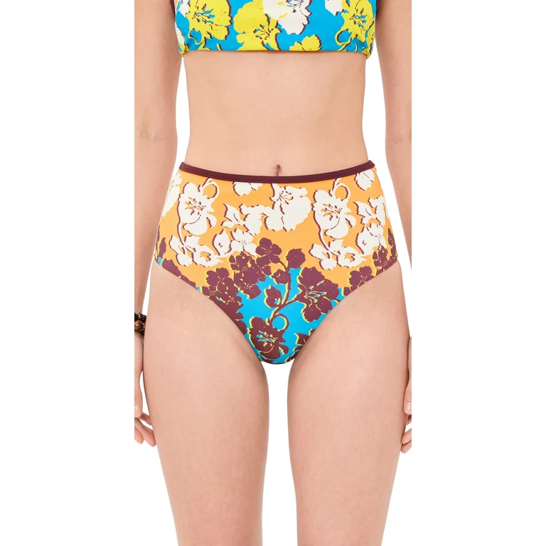 ALÉMAIS Splice High Waisted Bikini Bottoms Multi M