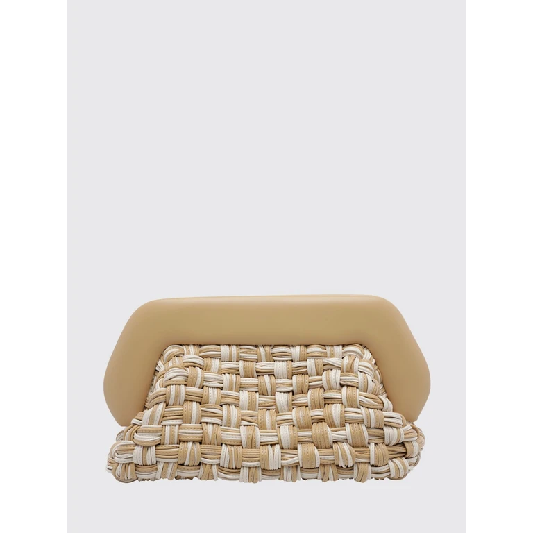 THEMOIRÈ Bios Woven Vegan Leather Clutch with Removable and Adjustable Strap (261WTMB00OCVF1201B)