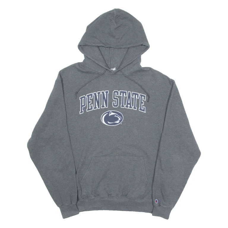 CHAMPION Penn State Mens Grey Hoodie XL