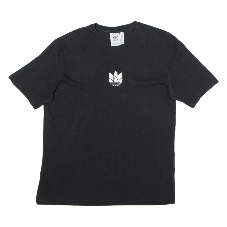 ADIDAS Mens T-Shirt Black Crew Neck M