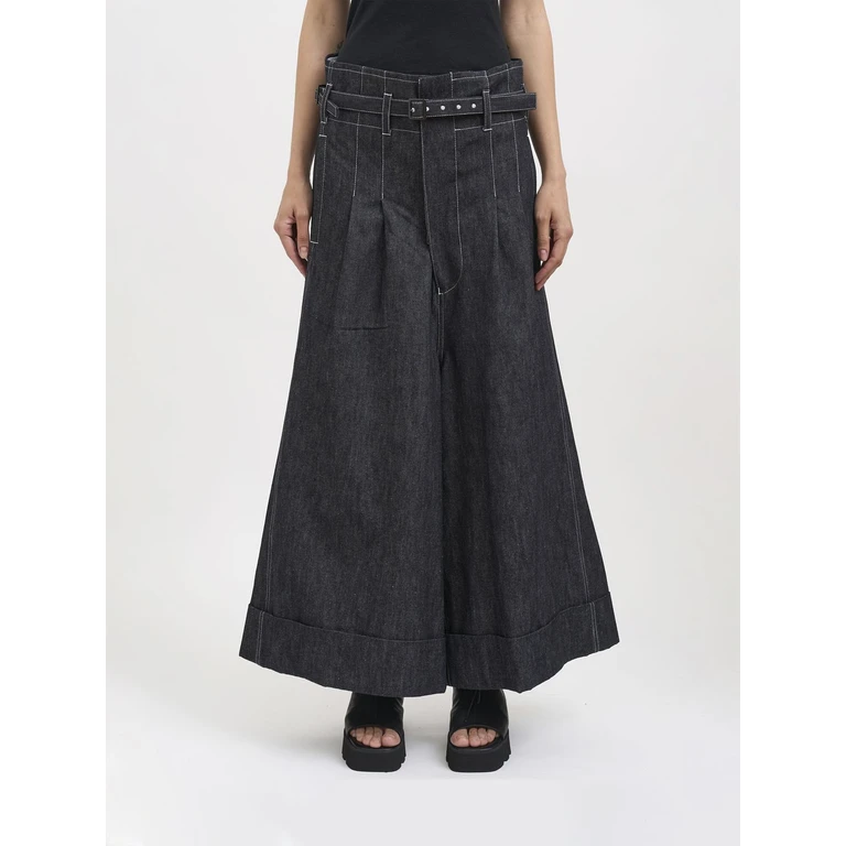 Jeans Woman color Blue (JQP008BLACKOFFWHITE)