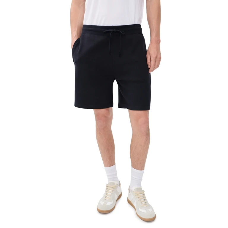 Theory Sweat Shorts In Fine Bilen 7 Dark Eclipse M