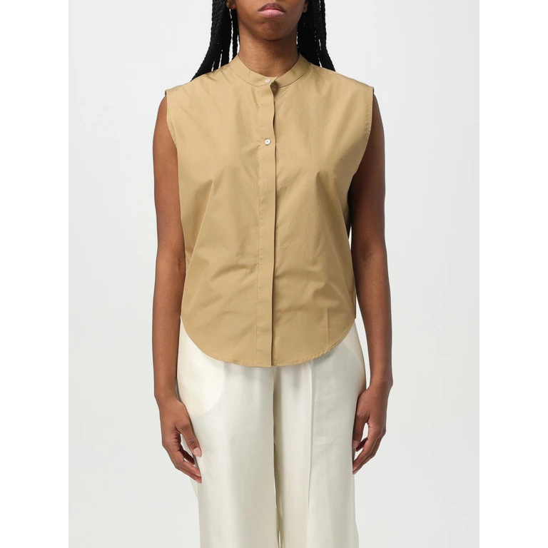 LOU LOU STUDIO Shirt Woman color Brown (HALEDUNE)