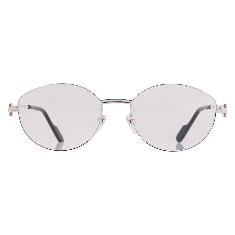 Cartier Demo Oval Ladies Eyeglasses CT0528OA 002 54