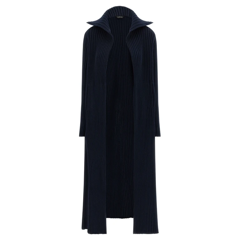 Balenciaga Blue Polyester Cardigan Clothing - Women