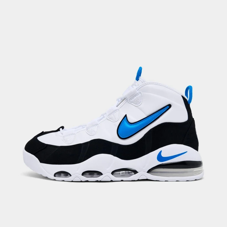 Men's Air Max Uptempo 95 'White Photo Blue Black' Sneakers