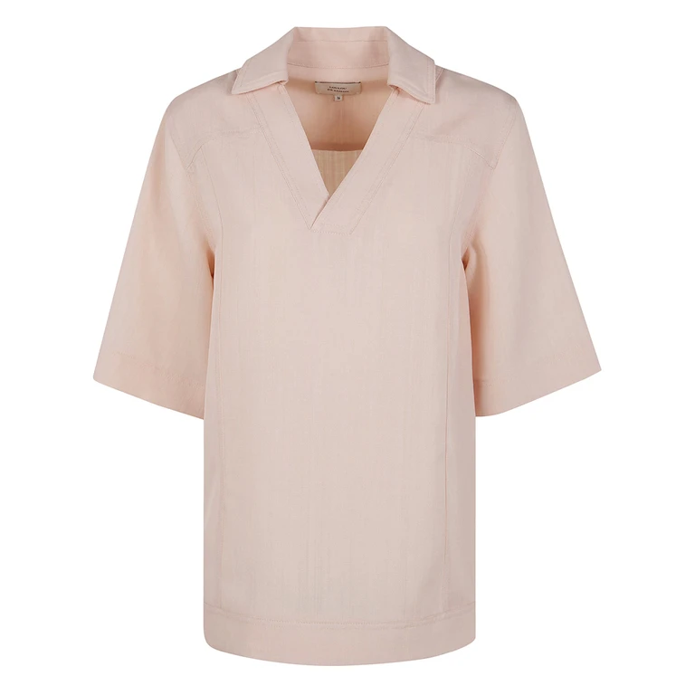 LOU LOU DE SAISON "Ermo" Oversized Polo Shirt