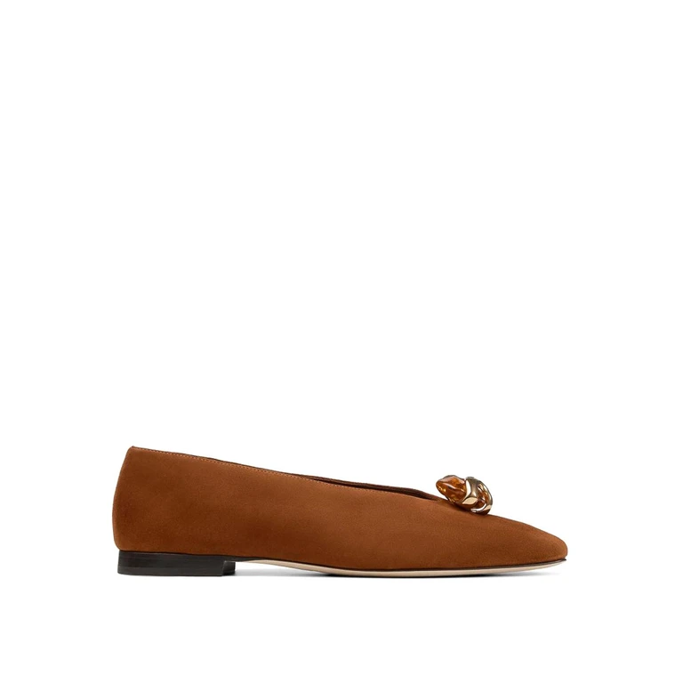 Ballerines - Marron (MARGOTFLATBSBTANAMBER)