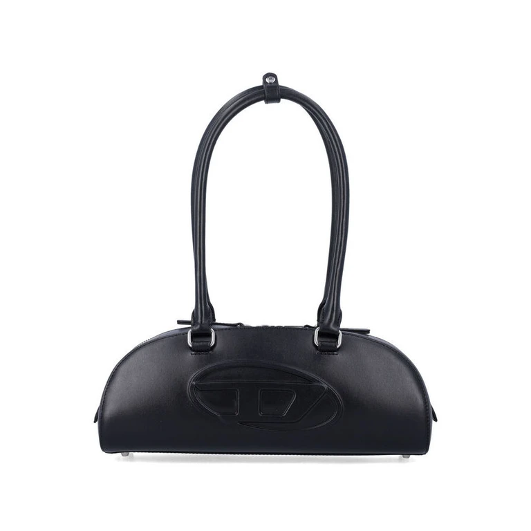 1DR Dome Smooth Leather Shoulder Bag with Embossed Oval D Logo (X10641P8279T8013)