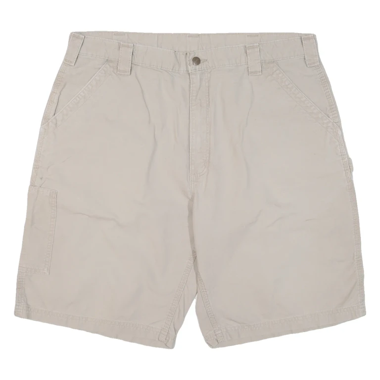 CARHARTT Mens Workwear Shorts Beige XL W40