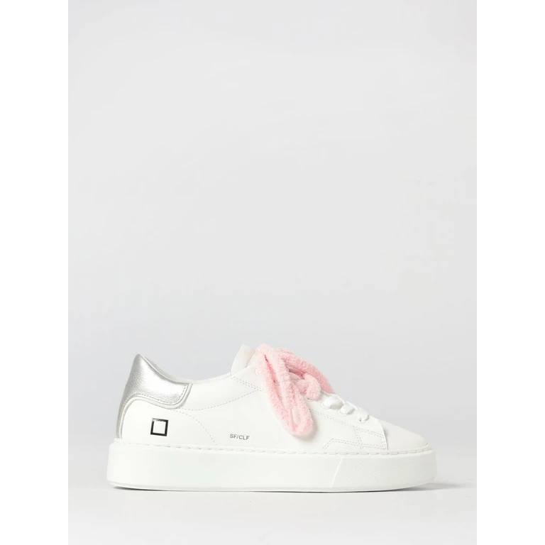 D. A.T. E. Sneakers Woman color Silver (W441SFCAWS)