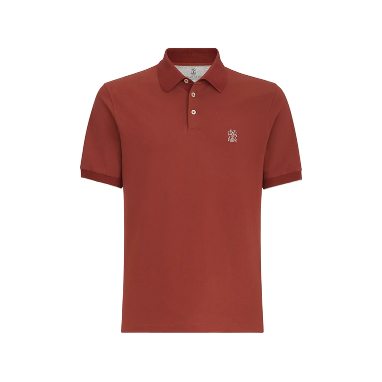 Cotton-piqué Polo Shirt With Logo
