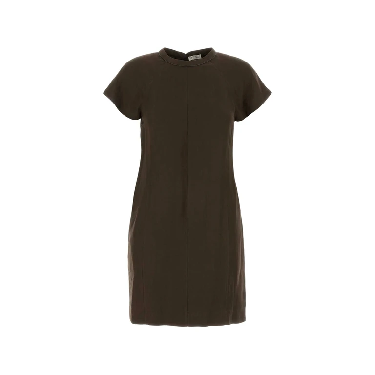 Raglan-sleeve Mini Dress