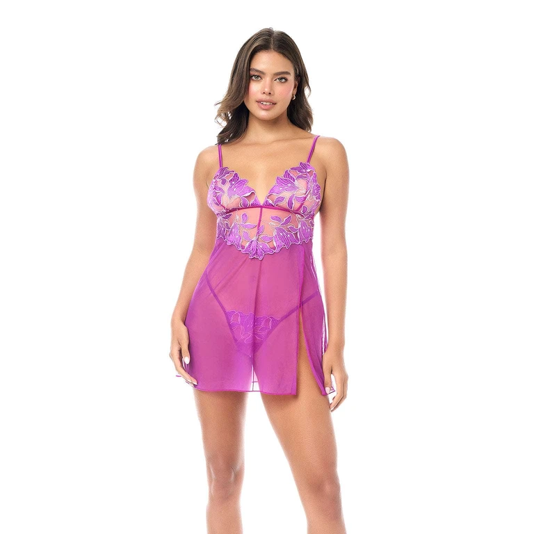 7614 Women's Babydoll with Matching Panty Azalea