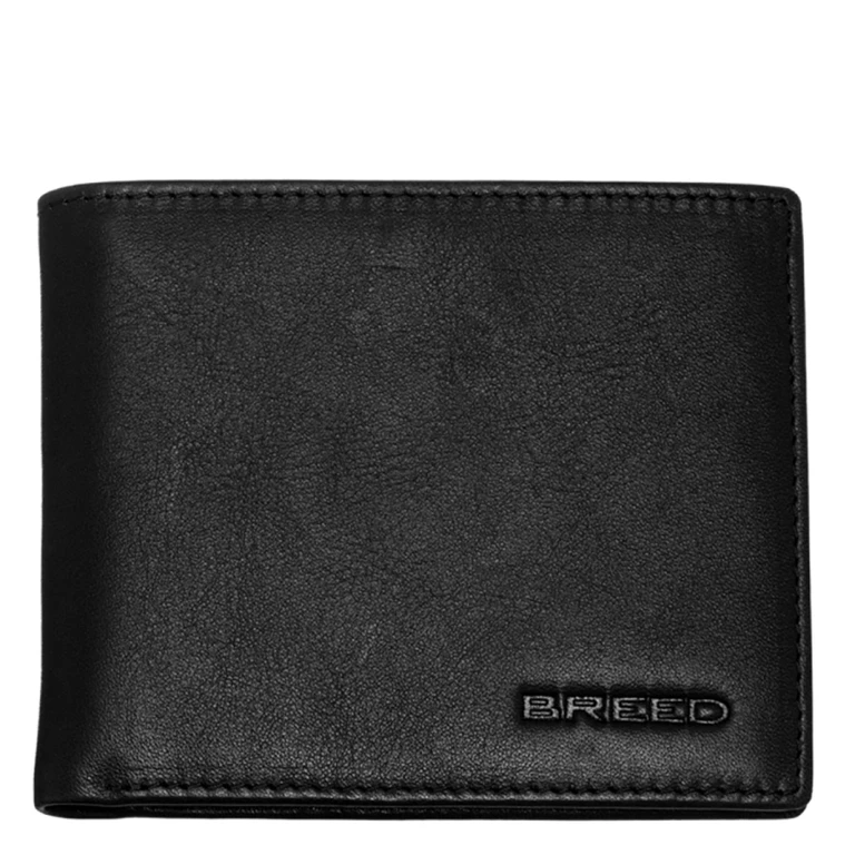 Locke Genuine Leather Bi-Fold Wallet - Black