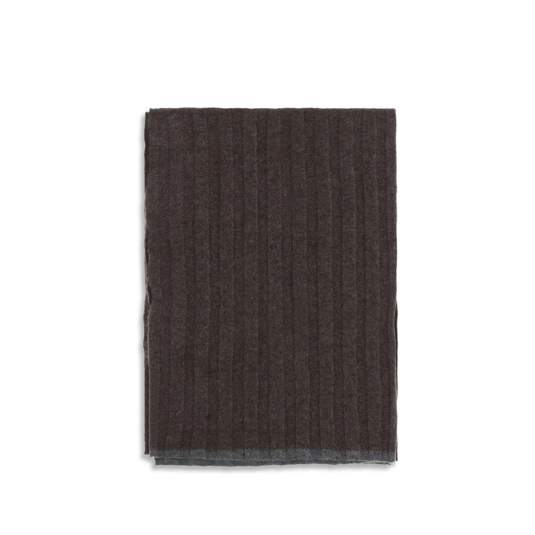 Brunello Cucinelli Brown Cashmere Scarf - Men