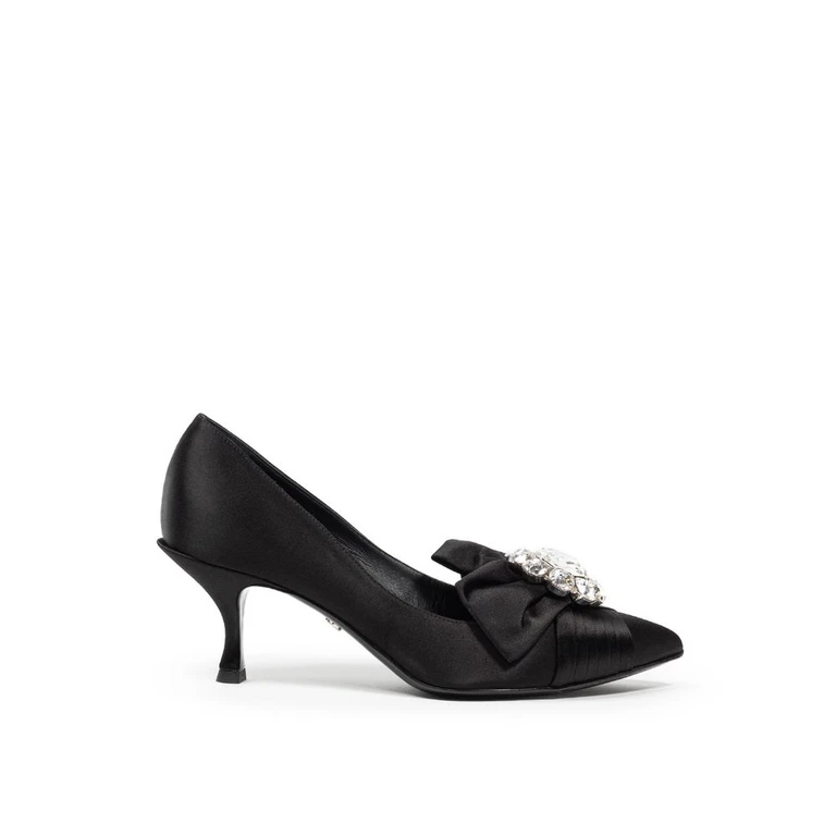 Dolce & Gabbana Black Viscose Pumps - Women