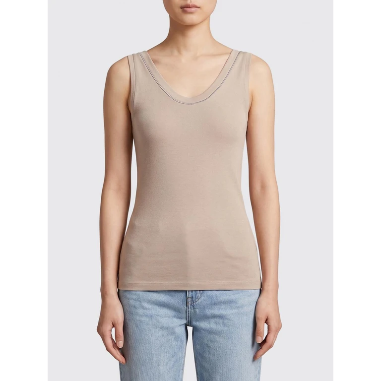 T-Shirt Woman color Beige (M0TC8BJ312C8539)