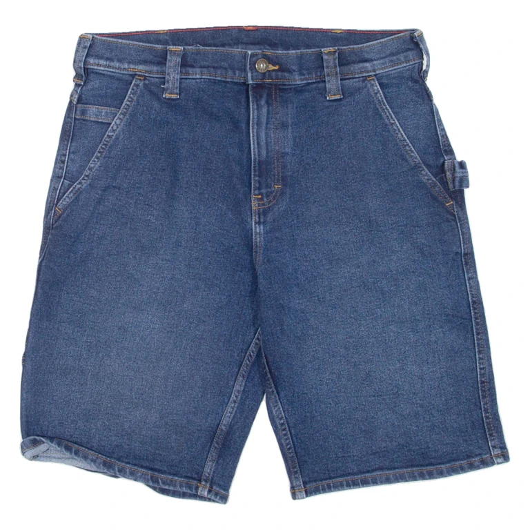 DICKIES Mens Workwear Shorts Blue Relaxed M W32