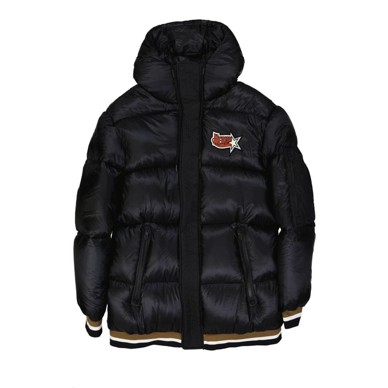 Black Polyamide Bomber Clothing - Men