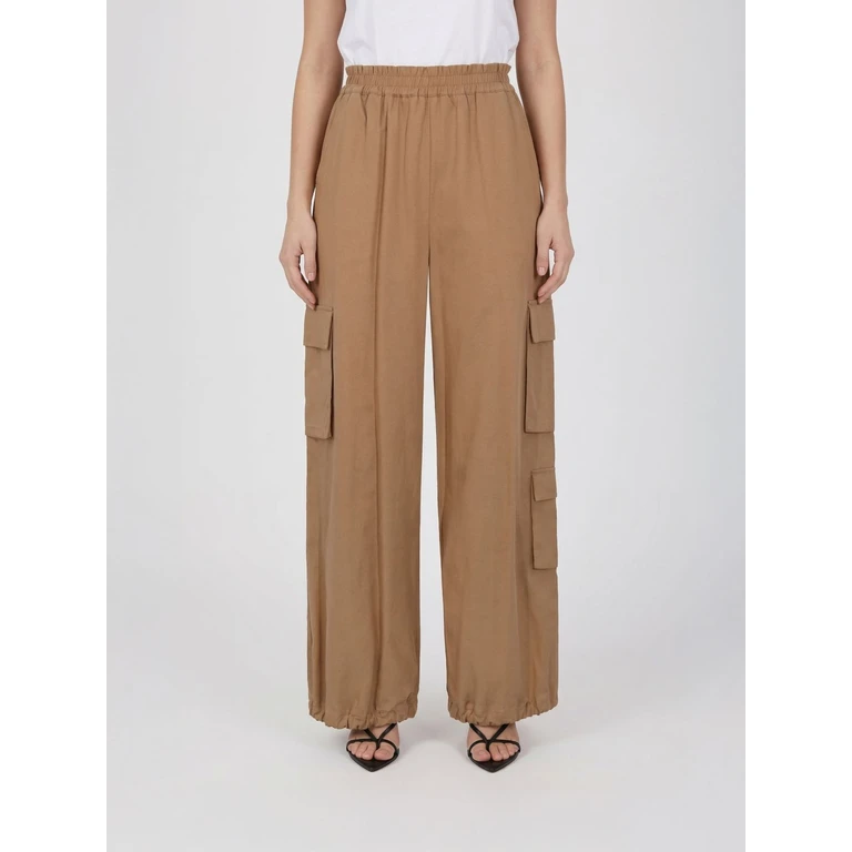 Pants Woman color Beige (261TE207012129)