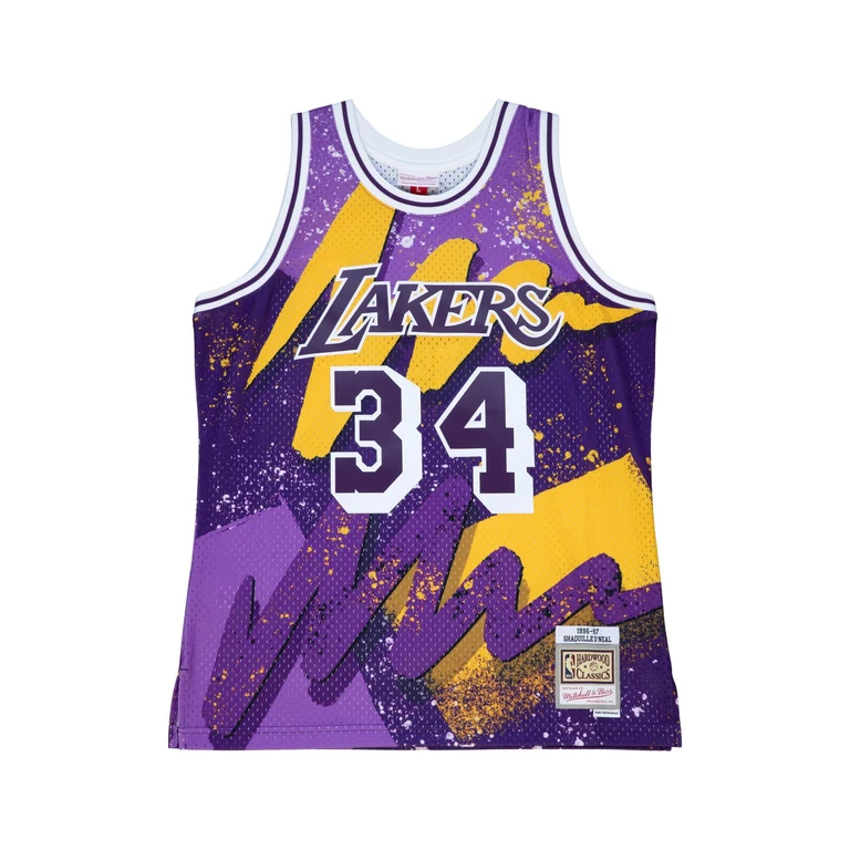 Men's NBA Hyper Hoops Swingman Jersey Lakers '96 Shaquille O'Neal