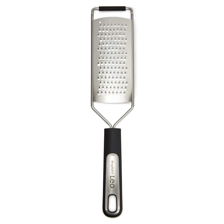 Leo Graphite Stainless Steel Hand Grater 12.5", Recycled Material