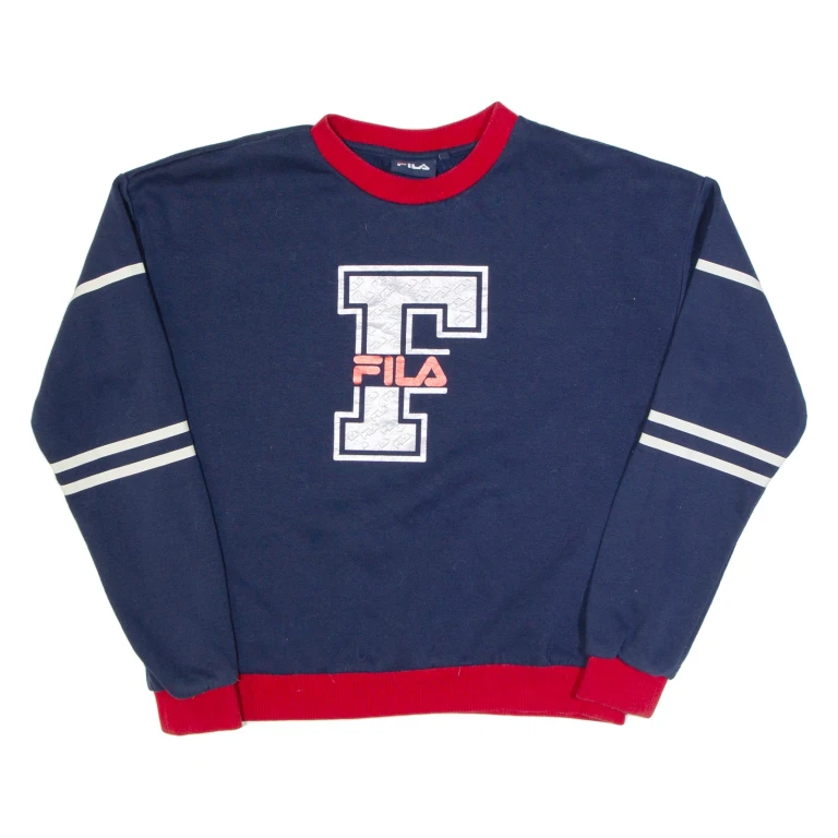 FILA Mens Sweatshirt Blue S (VV1-221124-5993)