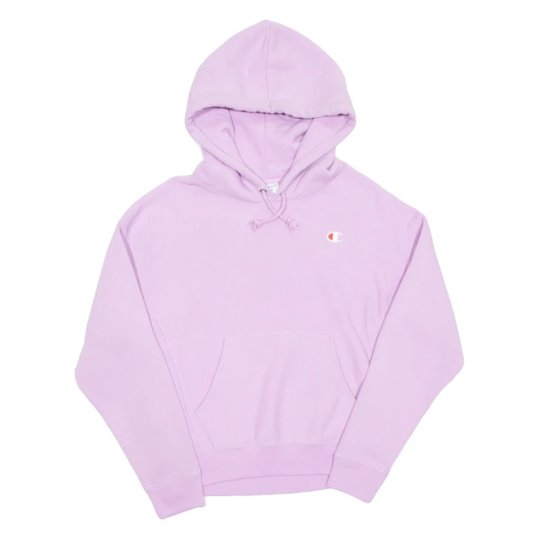CHAMPION REVERSE WEAVE Womens Purple Hoodie M