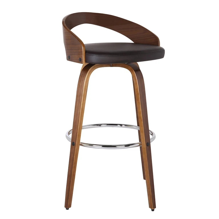 Sonia Brown Swivel Counter Height Stool