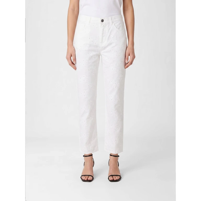 LIU JO Pants Woman color White (WA6273T447A10701)