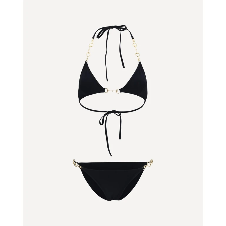 GUCCI Stretch jersey Bikini with Horsebit Female M