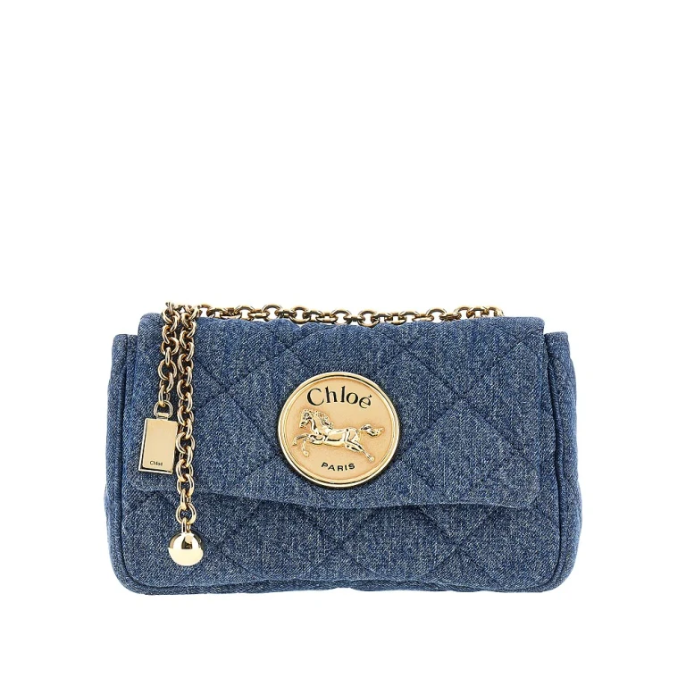' Small 'Chloé Heritage' denim bag Woman One Size