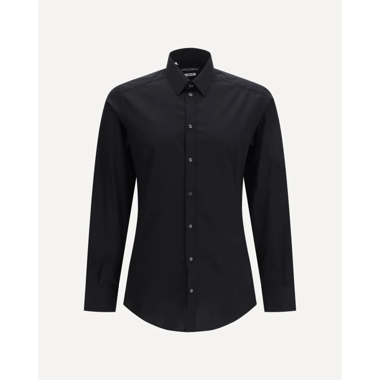 DOLCE & GABBANA Cotton Shirt Male 40