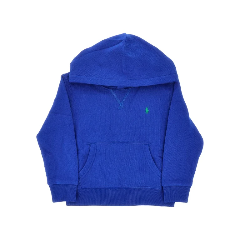 Felpa con cappuccio Ralph Lauren per bambini, taglia XL, con logo ricamato