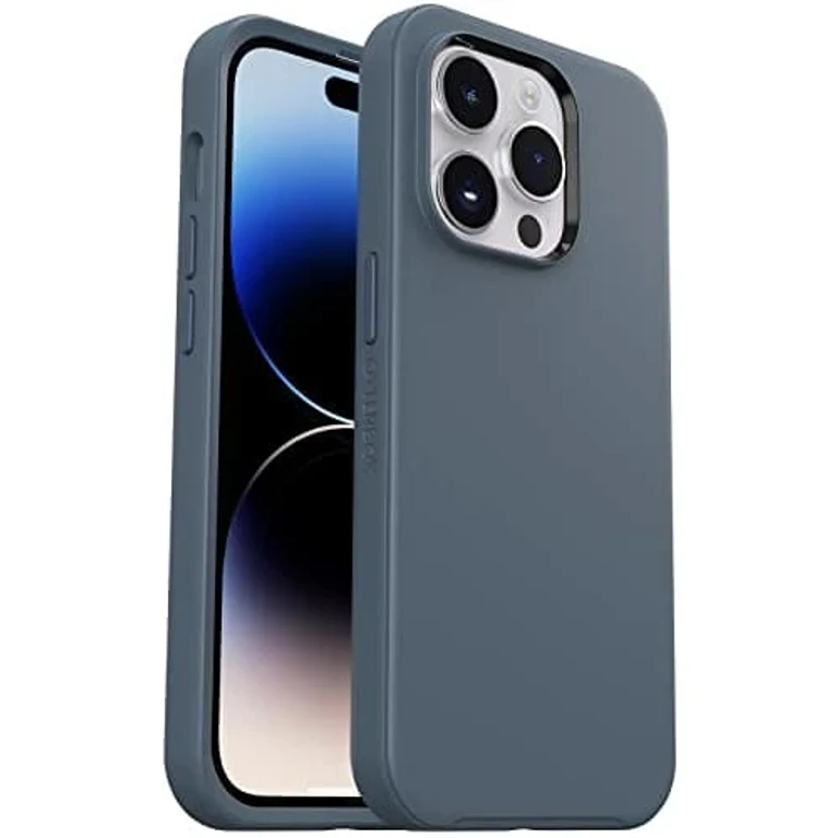 Iphone 14 Pro (Only) Case, Symmetry Series+, Ultra-Sleek, Snaps to Magsafe, Raised Edges Protect Camera & Screen - Bluetiful (Blue)