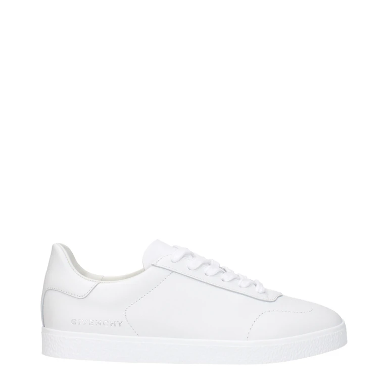 Givenchy White Leather Low Top Sneakers - Women