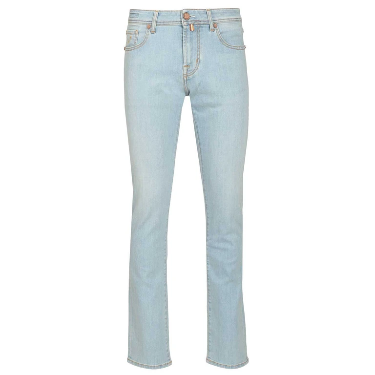 Jacob Cohen Bard regular-slim 5-pocket jeans Light Blue Cotton - Men
