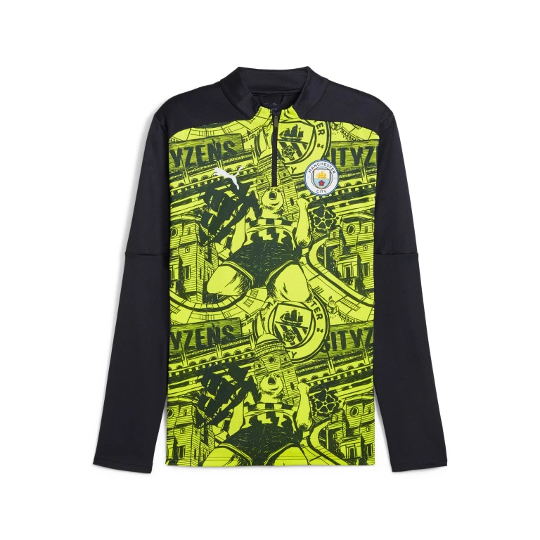 Men's Mcfc Prematch 1/4 Zip Top Half Zip & Quarter Zip
