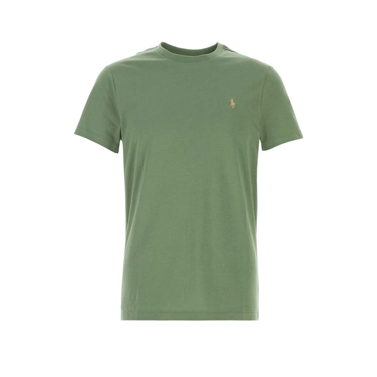 Polo Ralph Lauren Green Cotton T-Shirt Fatiguec8640 Exterior - Men