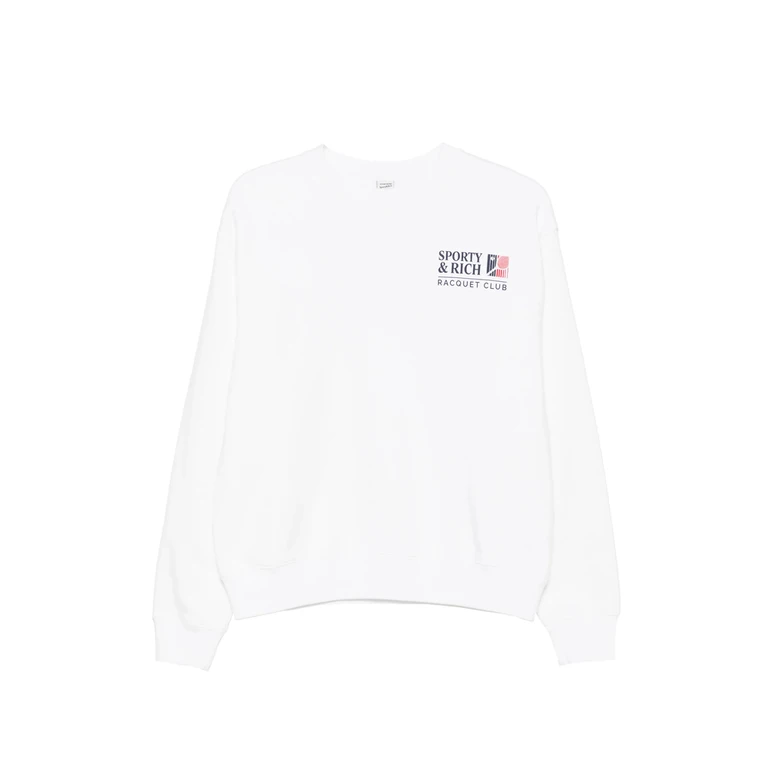 Sporty & Rich Logo-print Sweatshirt